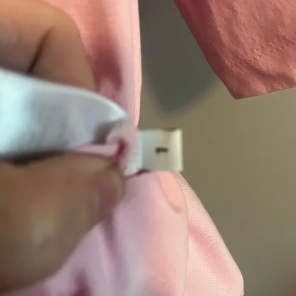 NWT Essentiel Antwerp Hungle T-Shirt ballerina pink with beaded tiger XXL - Picture 10 of 11